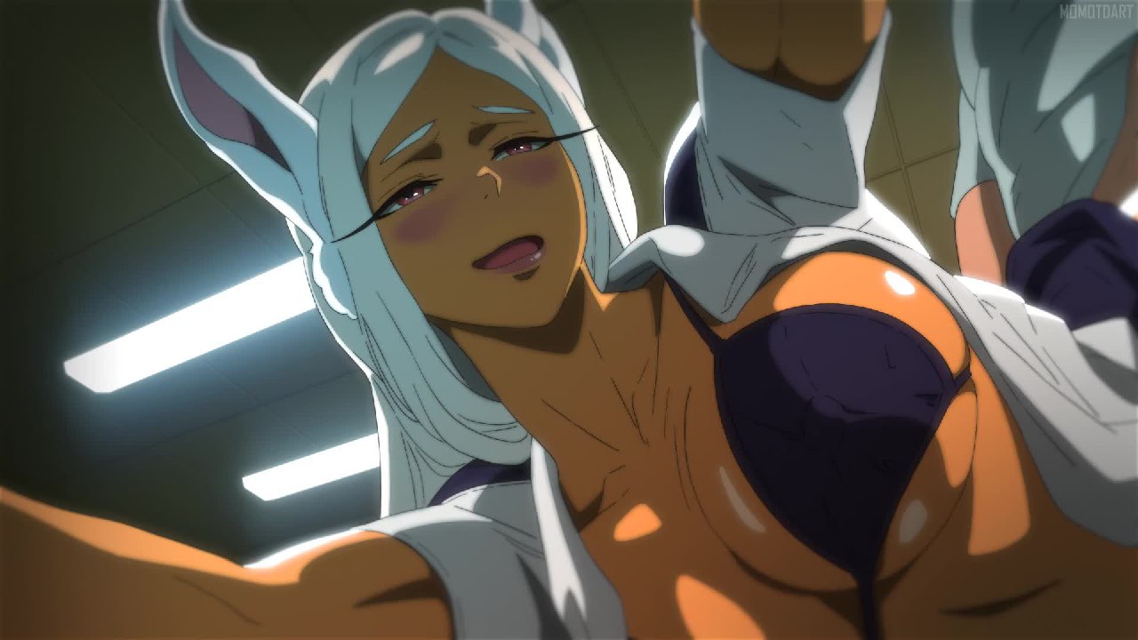 Mirko Caught Pleasuring Herself and Gets Fucked on the Spot [Momotdart]