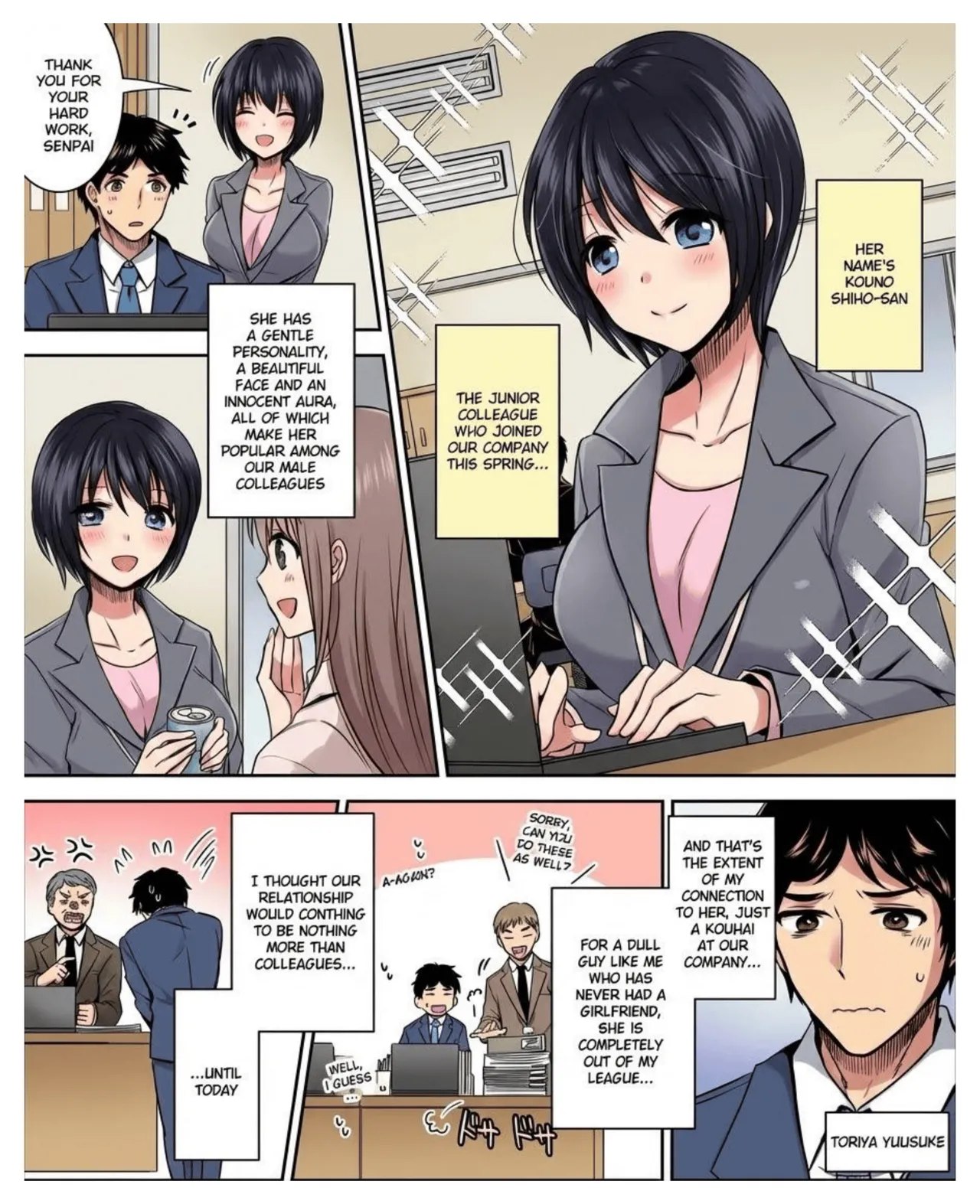Costume Tengoku ~Shokuba no Kouhai to Irekawatte Kisekae Ningyou ni Sareru Boku~