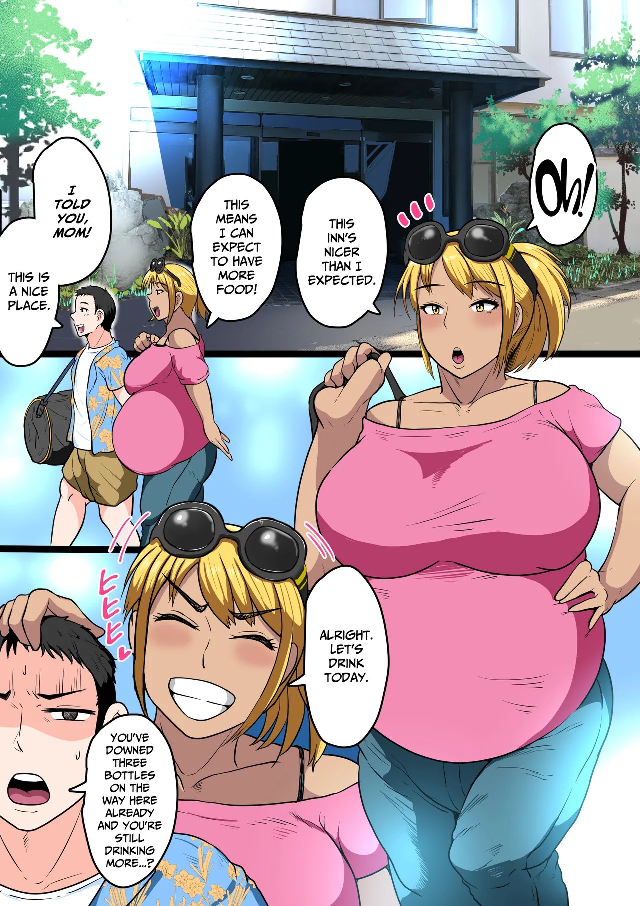 Moto Yan Kaa-chan wa Botebara Ninshin