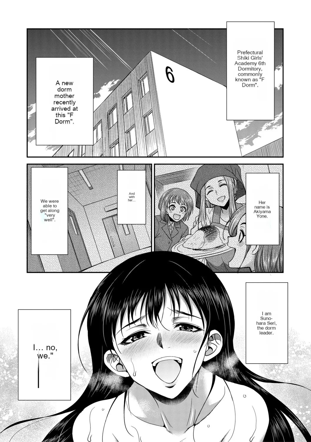 Futanari schoolgirl and her dorm mother... Ch2