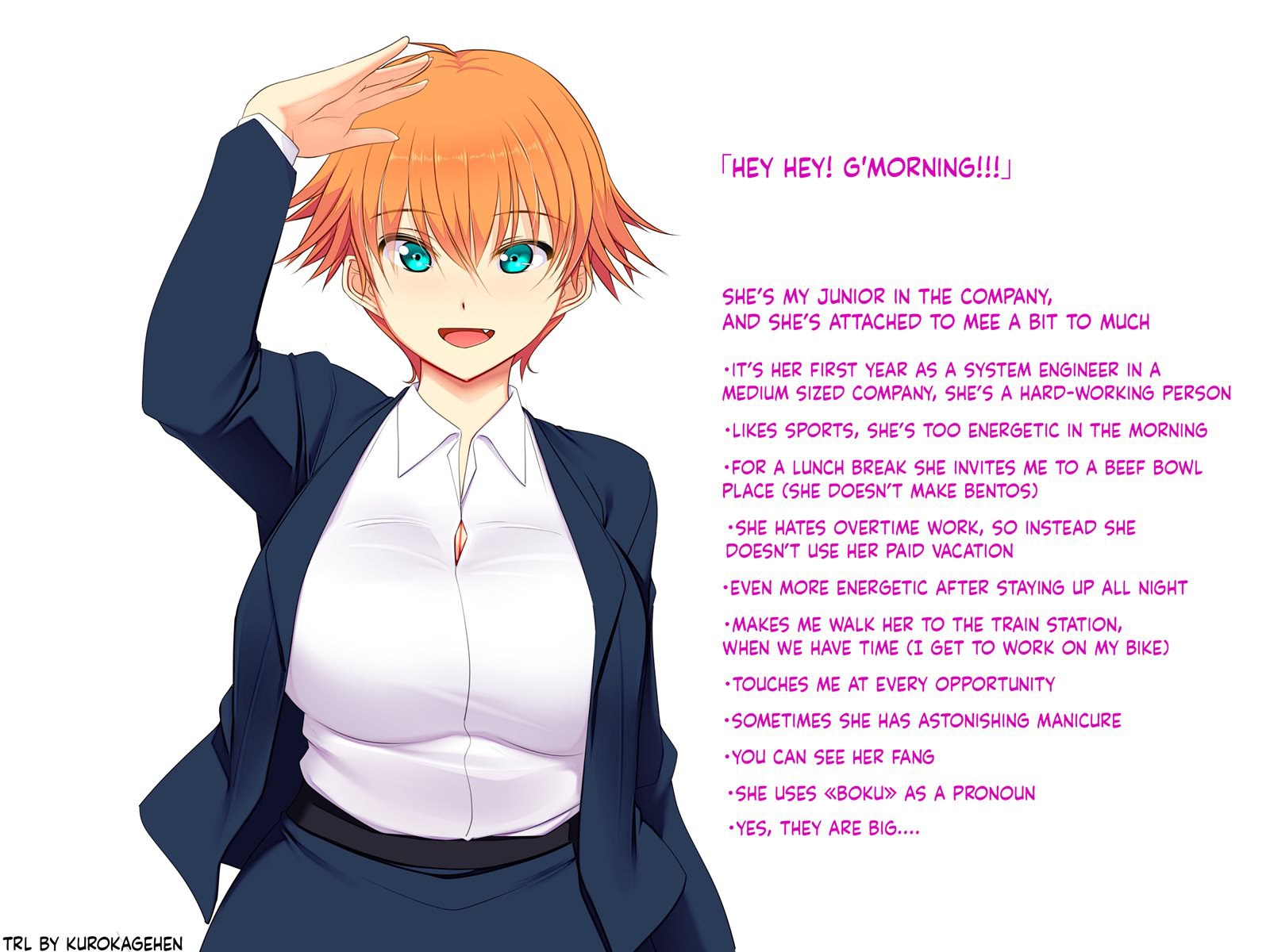 An Overly Attached Girl, Junior In The Company [Original] | Kaisha De Yatara Natsuite Kuru Kouhai