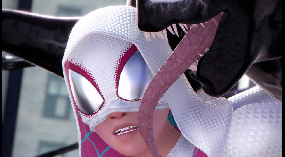 Spider Gwen and Venom