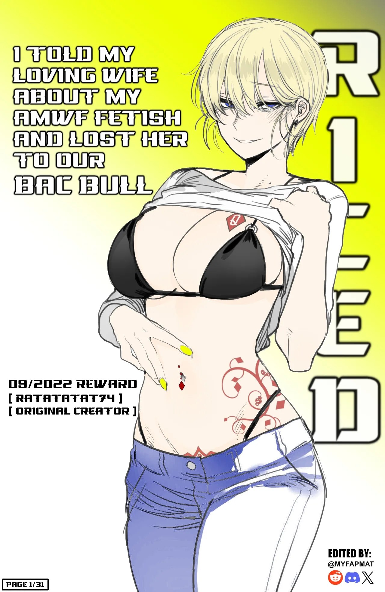 I Told My Loving Wife About My AMWF Fetish And Lost Her To Our BAC BULL RICED HENTAI